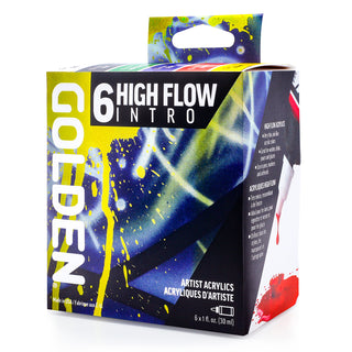 Golden HIGH FLOW Acrylic Intro Set