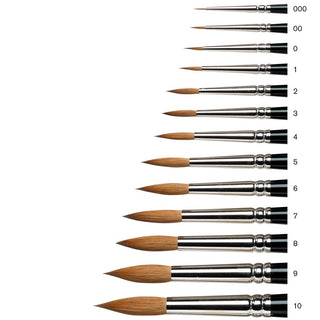 Winsor & Newton Series 7 Kolinsky Sable Brushes