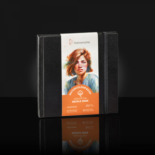 Hahnemühle Watercolour Book Deckle Edge 100% Cotton