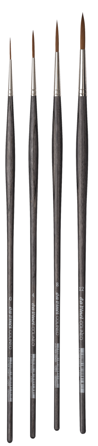da Vinci COLINEO Series 1221 Synthetic Sable Rigger Brushes