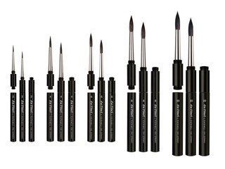 da Vinci CASANEO Series 1593 Round Travel Brushes