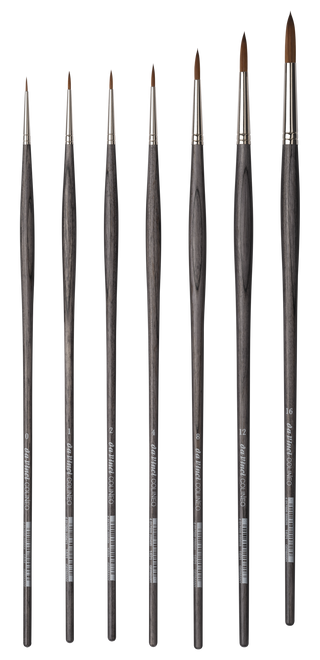 da Vinci COLINEO Series 1621 Synthetic Sable Round Brushes