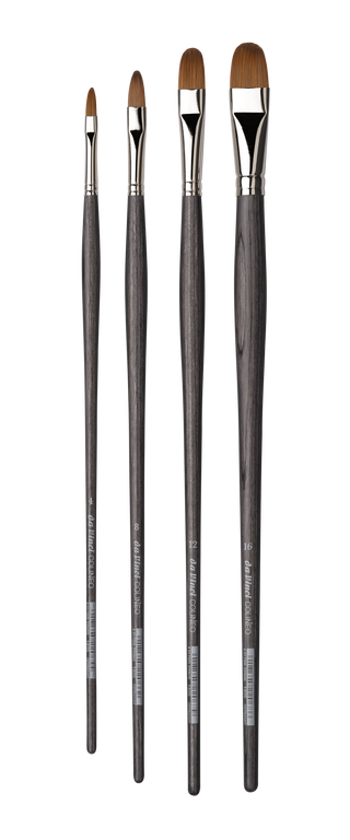 da Vinci COLINEO Series 1825 Synthetic Sable Filbert Brushes