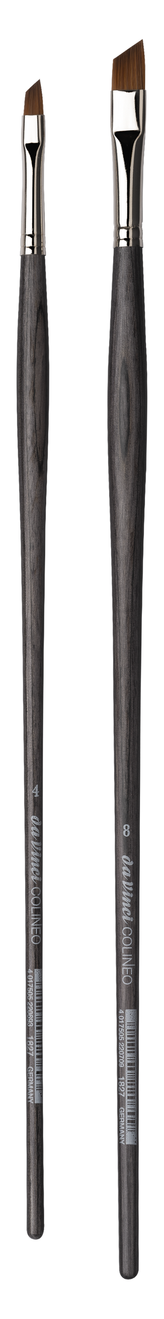 da Vinci COLINEO Series 1827 Synthetic Sable Slant Edge Brushes