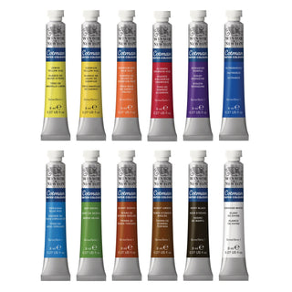 Winsor & Newton COTMAN Watercolour 12 x 8ml Tube Set