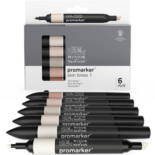 Winsor & Newton PROMARKER 6 Pen Sets
