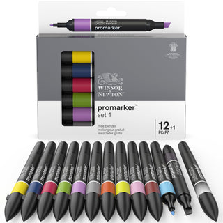 Winsor & Newton PROMARKER 12 Pen Sets