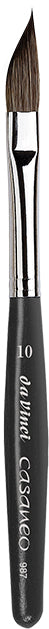 da Vinci CASANEO Series 987 Angled Travel Brush
