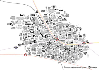 Farringdon & South Clerkenwell Charity Print