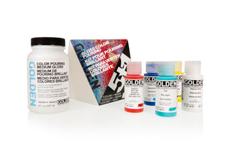 Golden Gloss Color Pouring Set