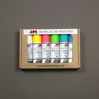 Michael Harding Artist Oil Colour Tropical Set