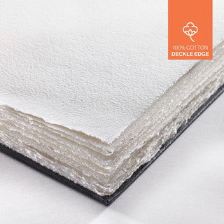 Hahnemühle Watercolour Book Deckle Edge 100% Cotton