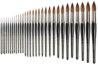 MAESTRO Series 10 Tobolsky-Kolinsky Sable Brushes