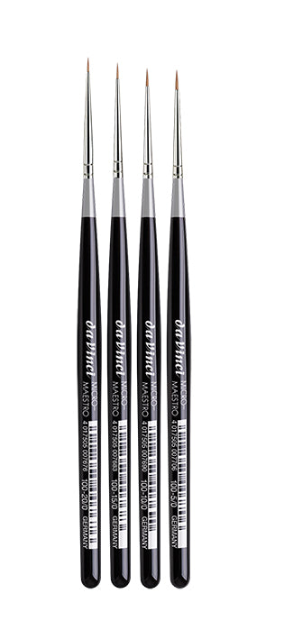 da Vinci MICRO-MAESTRO Series 100 Kolinsky Sable Brushes