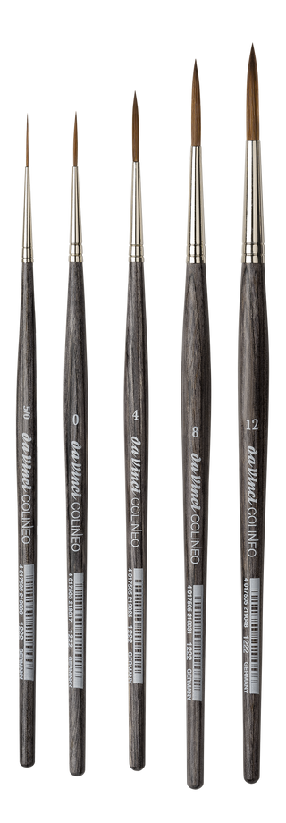 da Vinci COLINEO Series 1222 Synthetic Sable Rigger Brushes