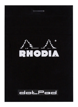 Rhodia Dot Grid Stapled Pad - BLACK