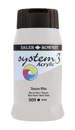 Daler Rowney System 3 Acrylic 500ml