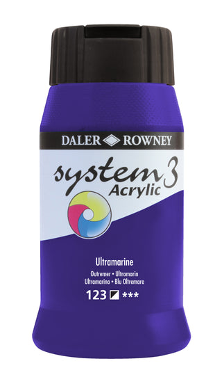 Daler Rowney System 3 Acrylic 500ml