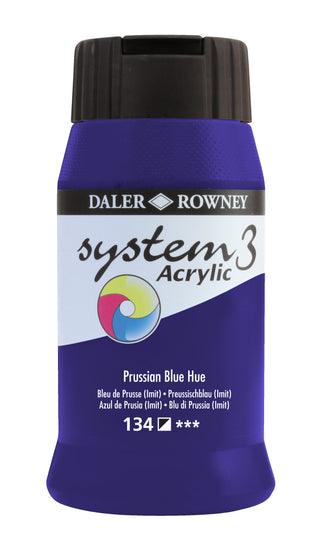 Daler Rowney System 3 Acrylic 500ml