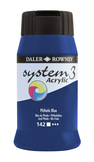 Daler Rowney System 3 Acrylic 500ml