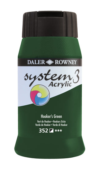 Daler Rowney System 3 Acrylic 500ml