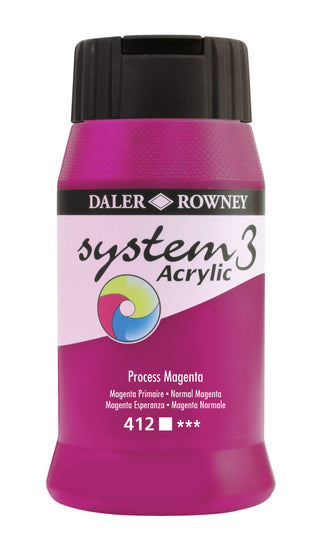 Daler Rowney System 3 Acrylic 500ml