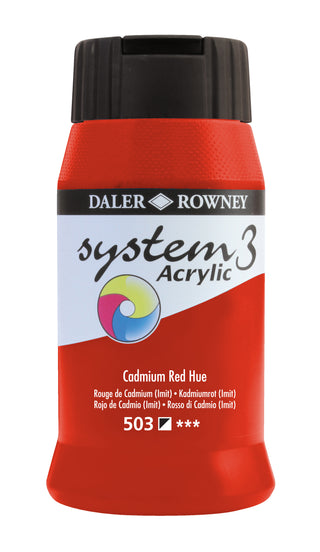 Daler Rowney System 3 Acrylic 500ml