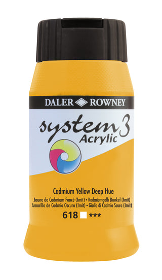 Daler Rowney System 3 Acrylic 500ml