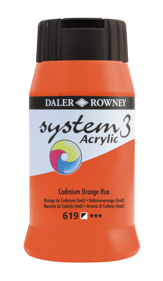 Daler Rowney System 3 Acrylic 500ml