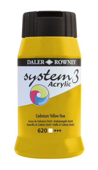 Daler Rowney System 3 Acrylic 500ml