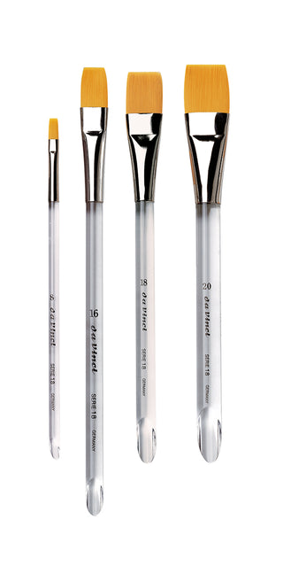 da Vinci NOVA Series 18 Flat Wash Brushes