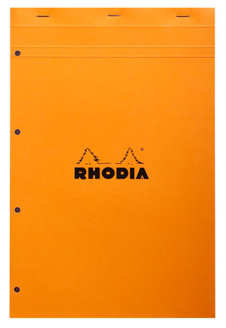 Rhodia Squared Stapled Pad - ORANGE