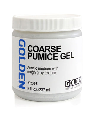 Golden Coarse Pumice Gel