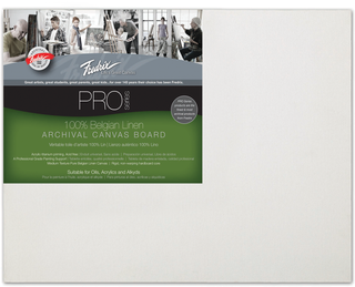 Fredrix PRO SERIES Linen Canvas Board