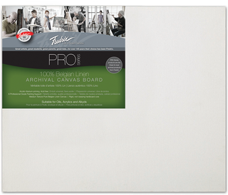 Fredrix PRO SERIES Linen Canvas Board