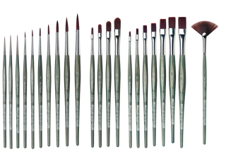 da Vinci FORTE-SYNTHETICS Series 364 Synthetic Flat Brushes