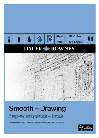 Daler Rowney Smooth Drawing Pad