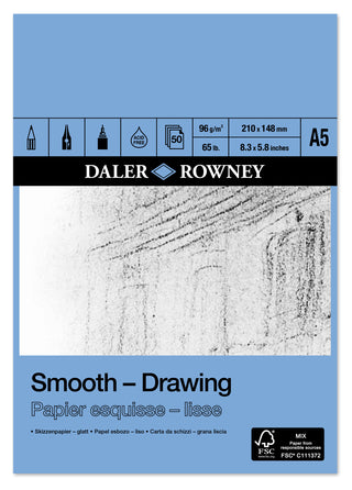 Daler Rowney Smooth Drawing Pad
