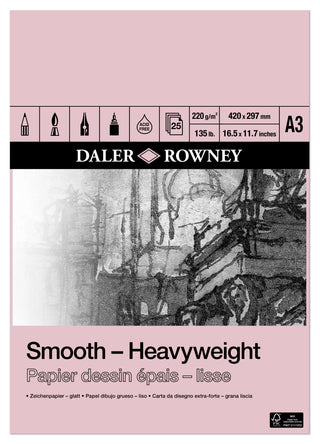 Daler Rowney Smooth Heavyweight Pad