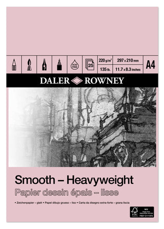 Daler Rowney Smooth Heavyweight Pad