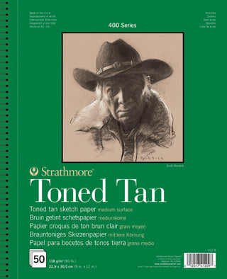 Strathmore 400 Series Toned Spiral Sketch Pads