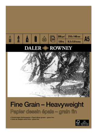 Daler Rowney Fine Grain Heavyweight Pad