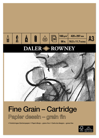 Daler Rowney Fine Grain Cartridge Pad