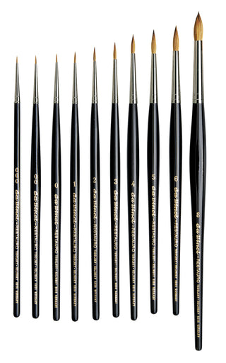 da Vinci RESTAURO Series 5506 Kolinsky Sable Brushes