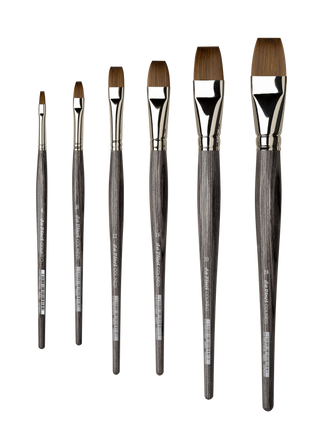 da Vinci COLINEO Series 5822 Synthetic Sable Flat Brushes