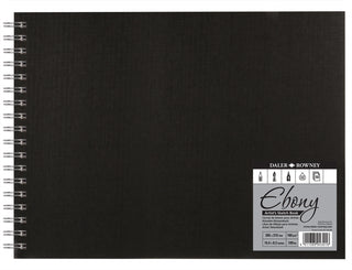 Daler Rowney Ebony Spiral Sketchbooks