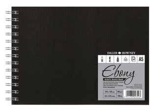 Daler Rowney Ebony Spiral Sketchbooks