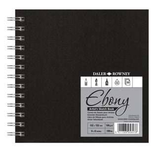 Daler Rowney Ebony Spiral Sketchbooks