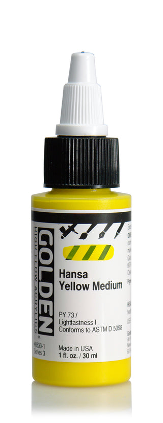 Golden HIGH FLOW Acrylic 30ml