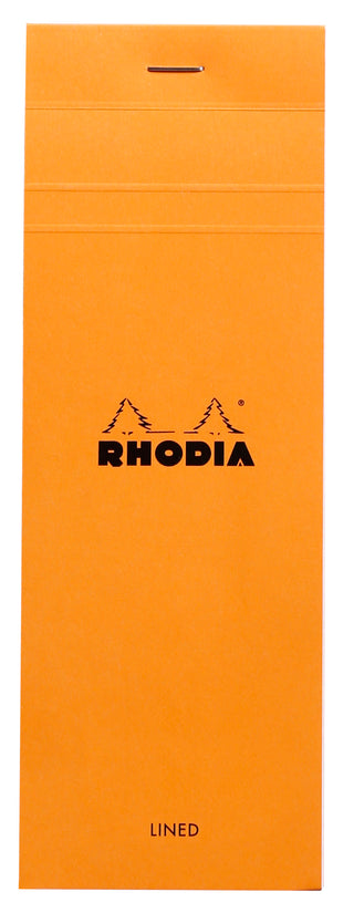 Rhodia Lined Stapled Pad - ORANGE